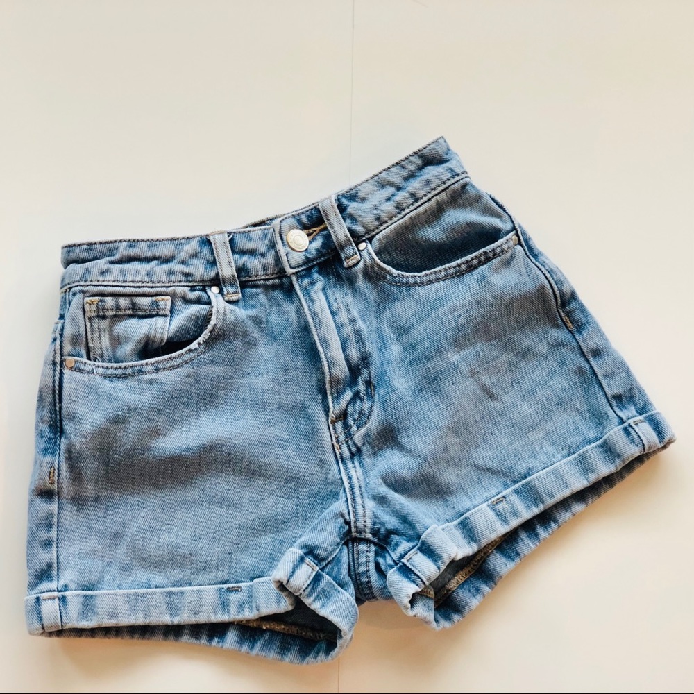 PacSun Denim Mom Shorts